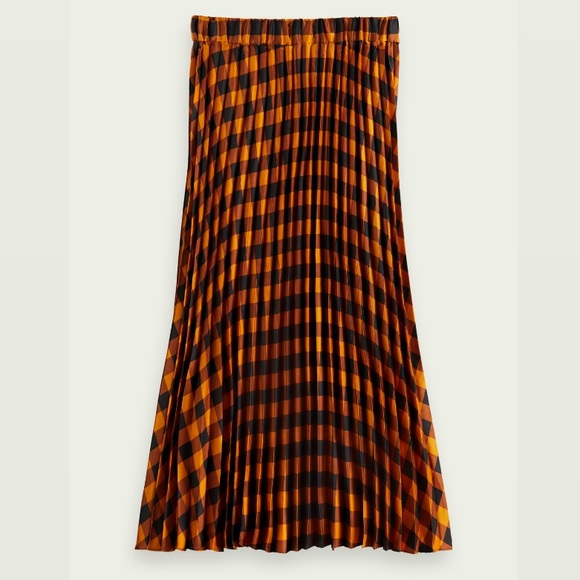 Scotch & Soda Pleated Midi Skirt - Picture 4 of 5